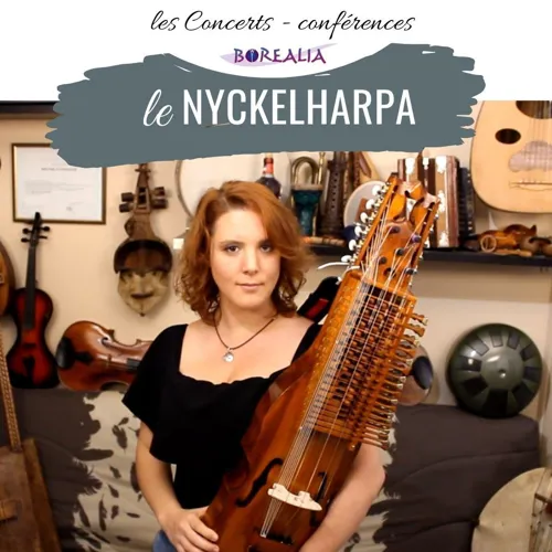 Affiche de Concert-conférence : Le Nyckelharpa