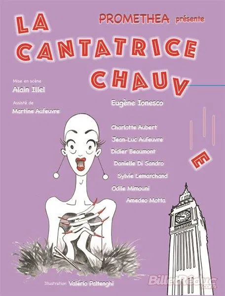 Affiche de La cantatrice chauve