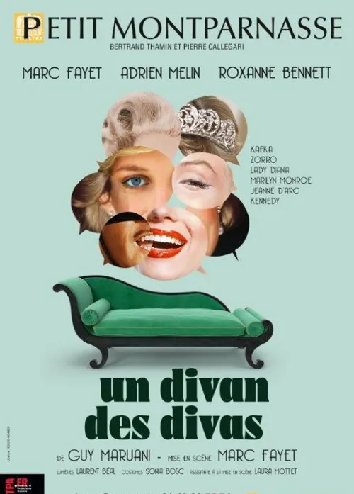 Affiche de Un divan, des divas