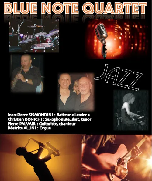 Affiche de Blue note Quartet