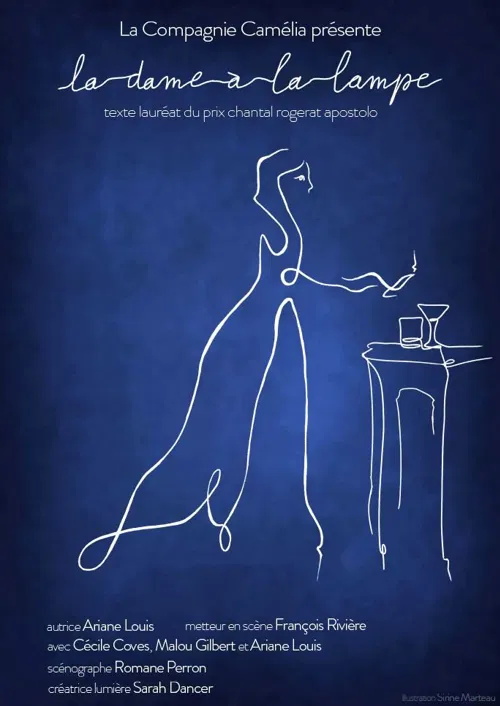 Affiche de La dame à la lampe