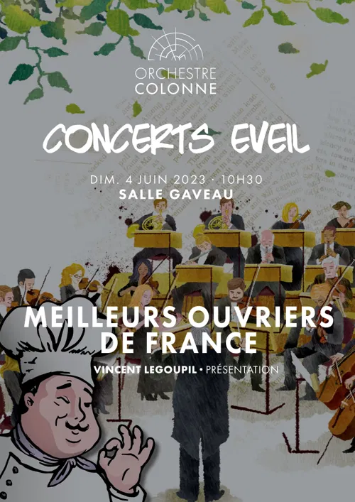 Affiche de Concert-éveil : Meilleurs Ouvriers de France