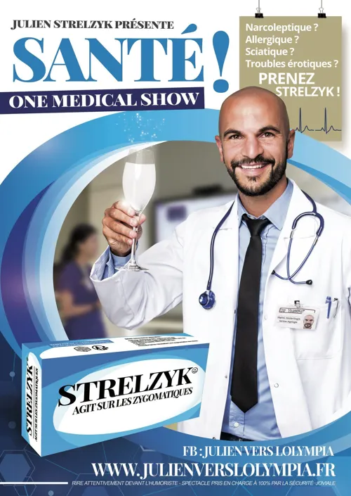 Affiche de Julien Strelzyk dans Santé !