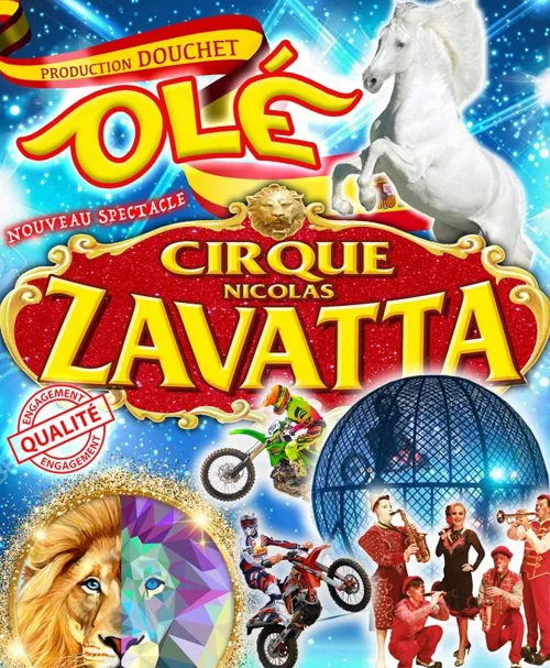 Affiche de Cirque Nicolas Zavatta Douchet | Nantes