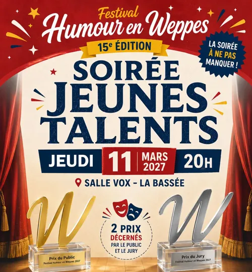 Affiche de Soirée Jeunes Talents