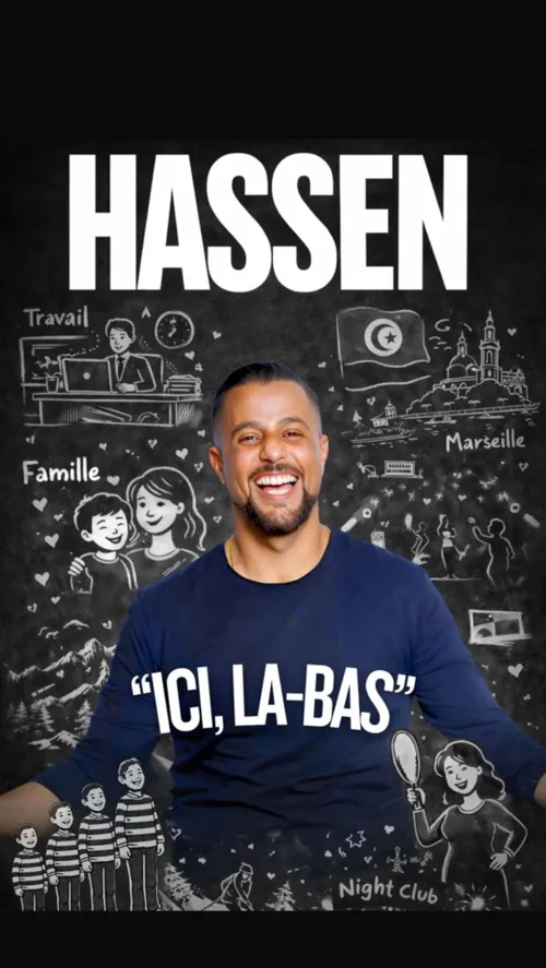 Affiche de Hassen Benati dans Ici, là-bas !
