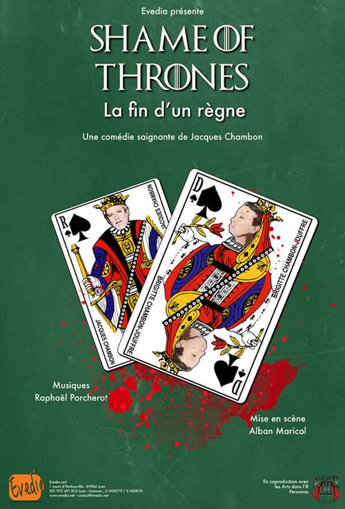 Affiche de Shame Of Thrones – La fin d'un règne