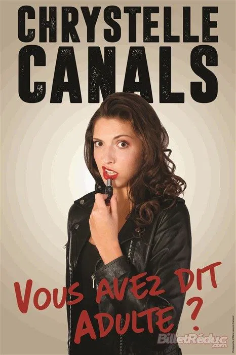 Affiche de Chrystelle Canals dans Vous avez dit adulte ?