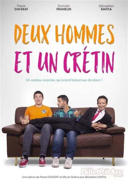Affiche de Deux hommes et un crétin
