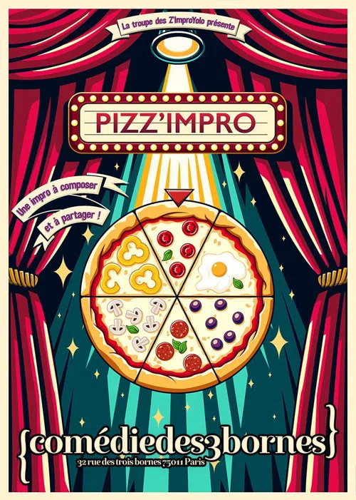 Affiche de Pizz'impro