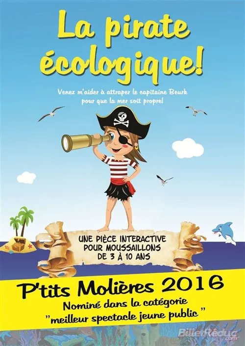 Affiche de La pirate écologique