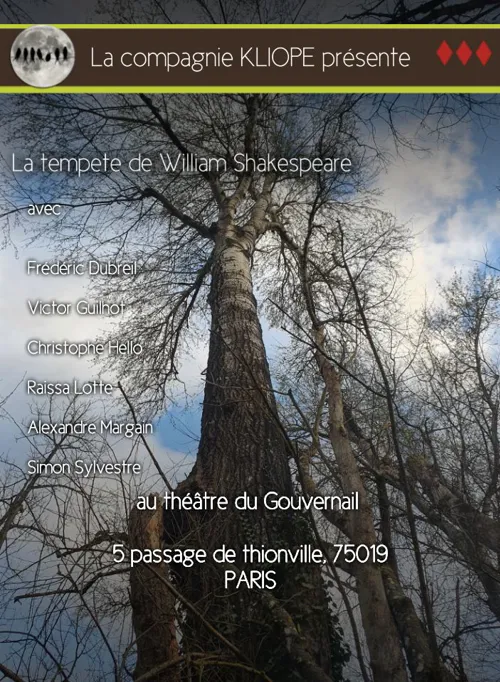 Affiche de La Tempête