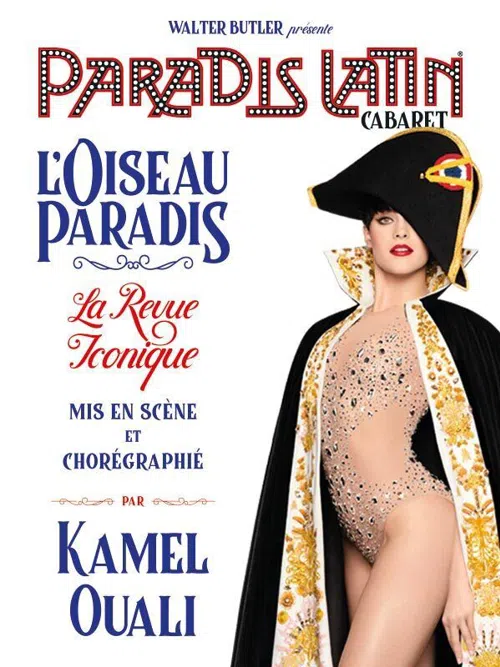 Affiche de Paradis Latin | revue L'Oiseau Paradis