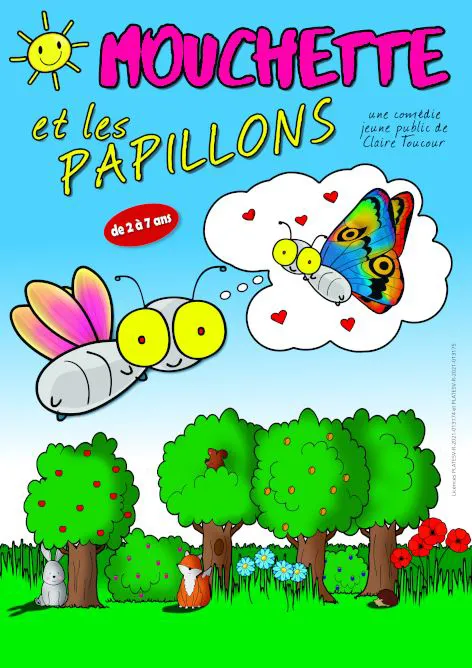 Affiche de Mouchette et les papillons