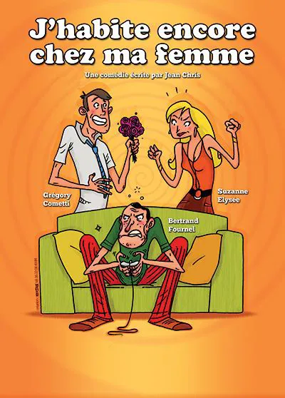 Affiche de J'habite encore chez ma femme
