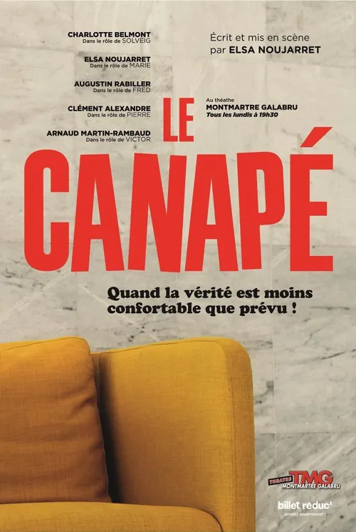 Affiche de Le canapé