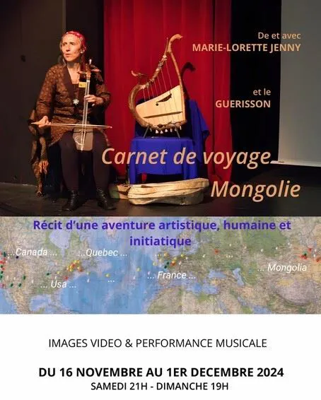 Affiche de Carnet de voyage Mongolie