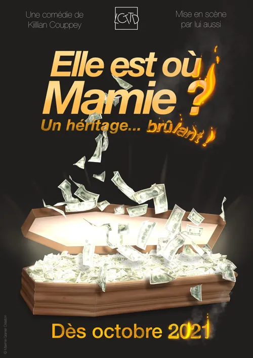 Affiche de Elle est où Mamie ?