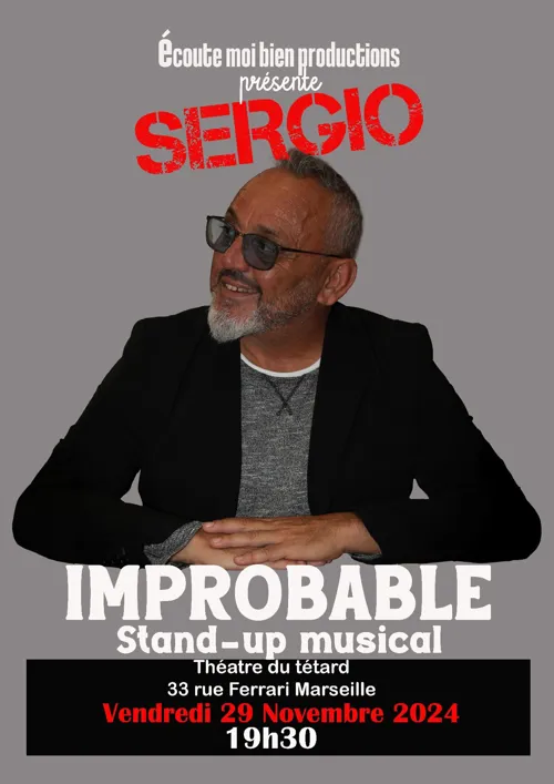 Affiche de Sergio dans Improbable