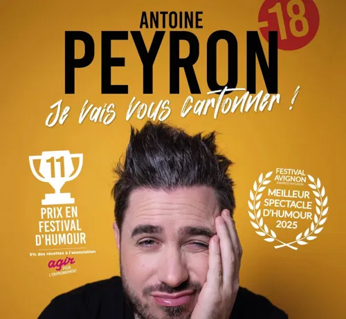 Affiche de Antoine Peyron dans Je vais vous cartonner !