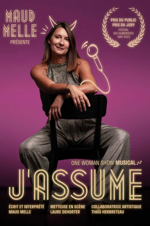 Affiche de Maud Mellé dans J'assume