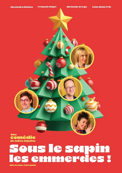 Affiche de Sous le sapin les emmerdes !
