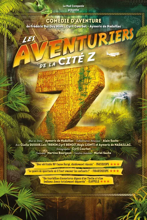 Affiche de Les aventuriers de la Cité Z