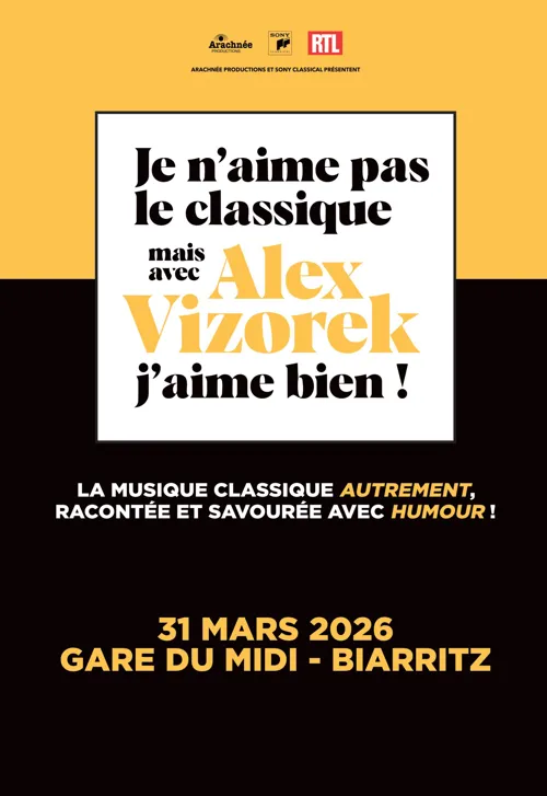 Affiche de Je n'aime pas le classique mais avec Alex Vizorek, j'aime bien !