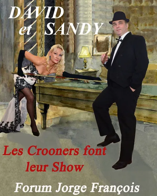 Affiche de David et Sandy : Les crooners font leur show