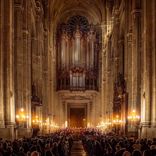 Affiche de Grand concert de chants traditionnels de Noël