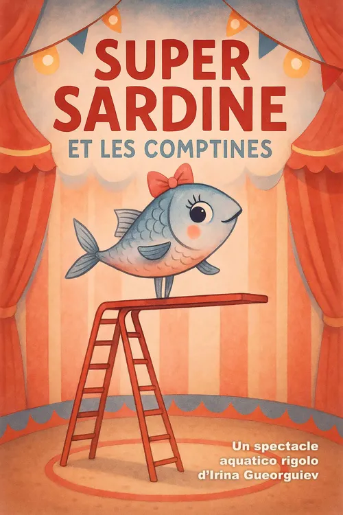 Affiche de Super Sardine et les comptines