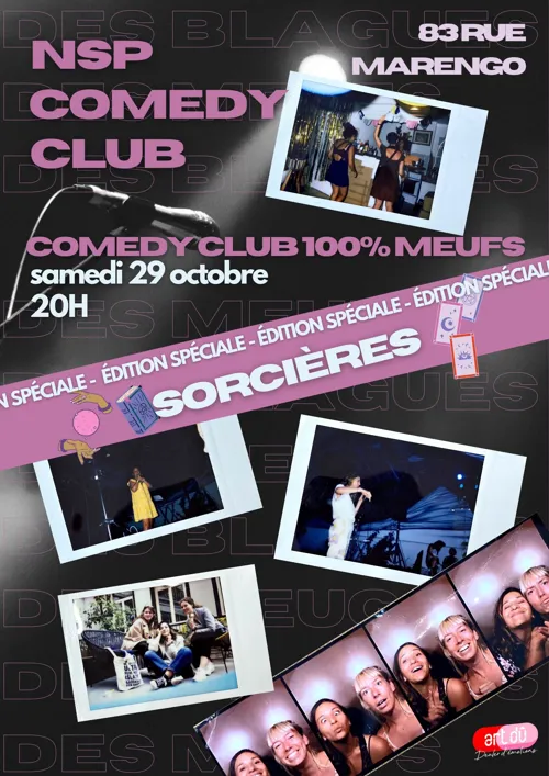 Affiche de NSP Comedy Club 100% Meufs