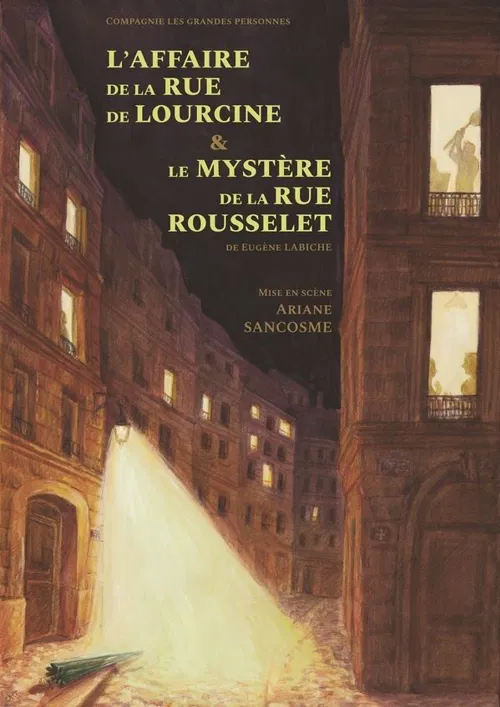 Affiche de L'affaire de la rue de Lourcine - Le mystère de la rue Rousselet