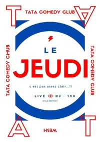 Tata Comedy Club + Live & DJ Afterwork - 