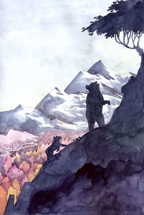 Affiche de Le roi des ours | Ensemble tactus