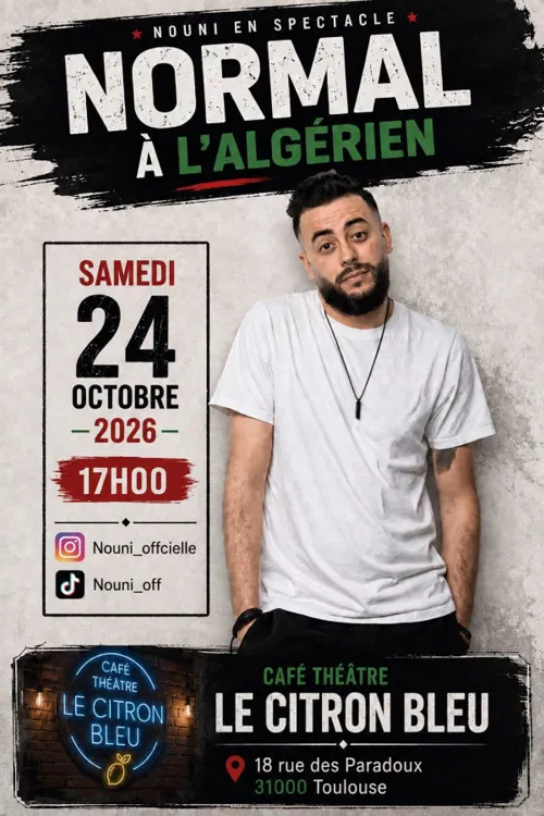 Affiche de Nouni dans Normal à l'Algérien