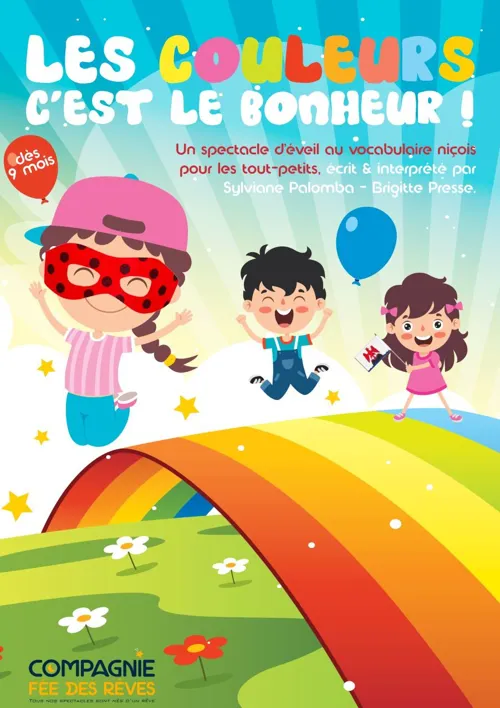 Affiche de Les couleurs c'est le bonheur