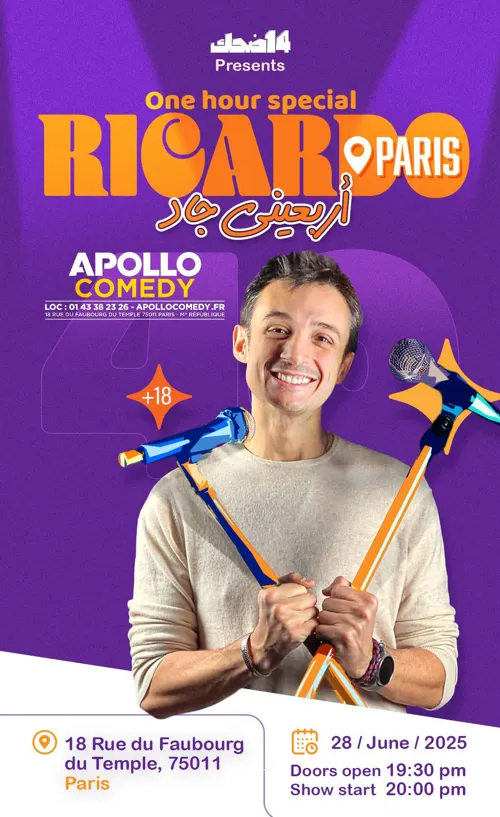 Affiche de Ricardo Bassous dans Show Ricardo