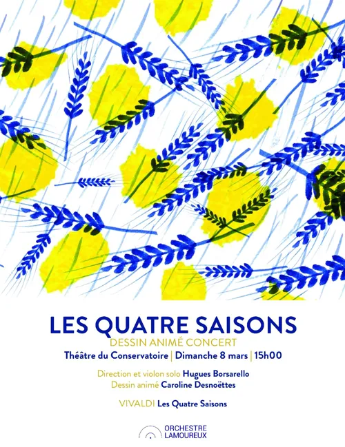 Affiche de Dessin animé-Concert : Les Quatre saisons de Vivaldi