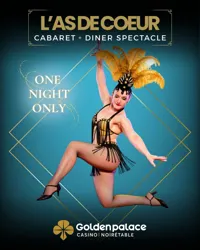 Affiche de Cabaret L'As de Coeur - Dîner Spectacle Immersif
