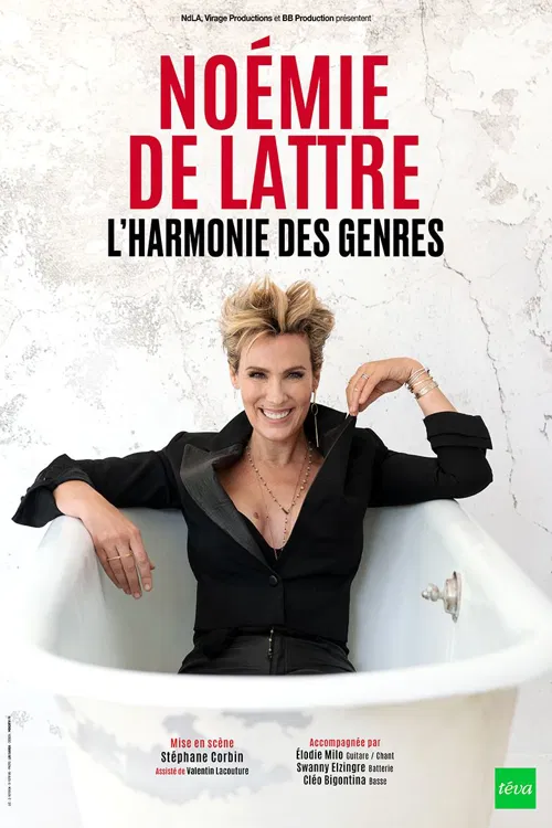 Affiche de Noémie De Lattre dans L'Harmonie des genres