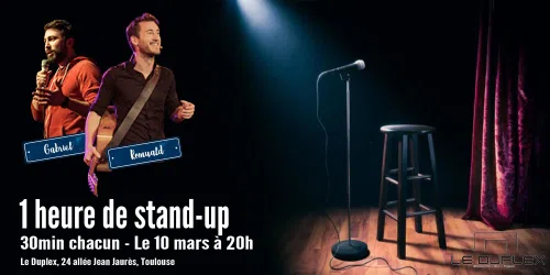 Affiche de 30 minutes chacun, 1 heure de stand-up