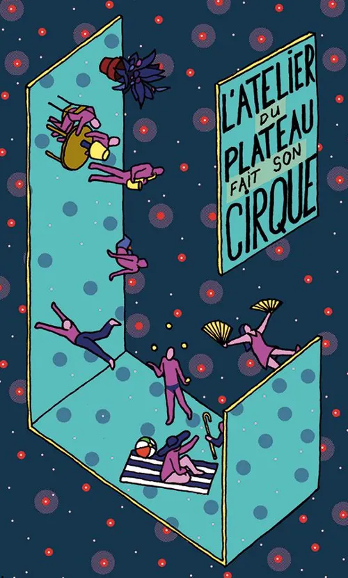 Affiche de L'Atelier du Plateau fait son cirque 2020