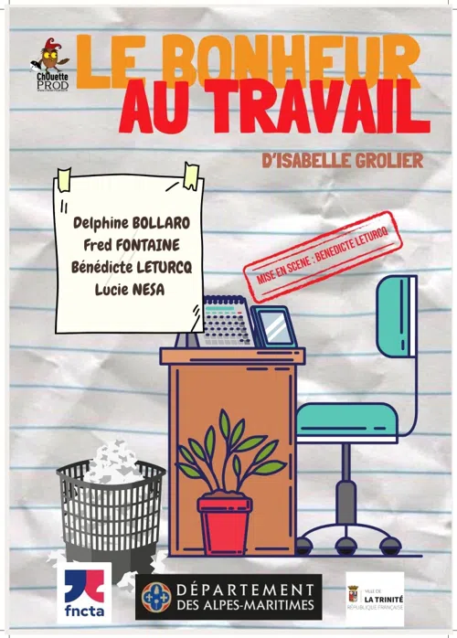 Affiche de Le bonheur au travail