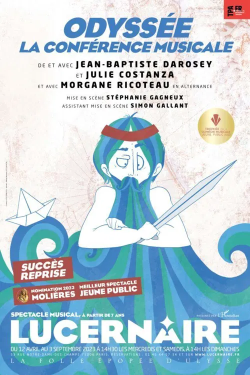 Affiche de Odyssée, la conférence musicale