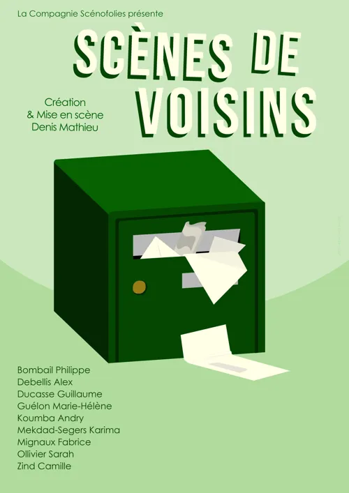 Affiche de Scènes de voisins