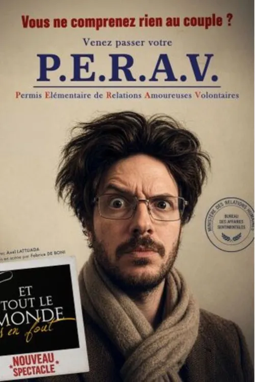 Affiche de Axel Lattuada dans P.E.R.A.V.