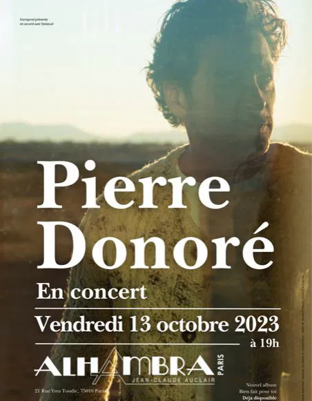 Affiche de Pierre Donoré