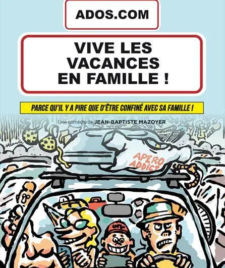 Affiche de Vive les vacances en famille