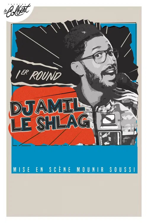 Affiche de Djamil le Shlag dans 1er round